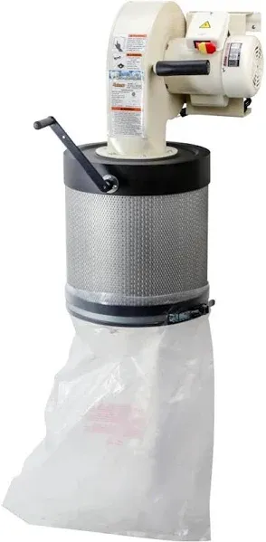 Grizzly Industrial G0785-1 HP Wall-Mount Dust Collector with Canister Filter