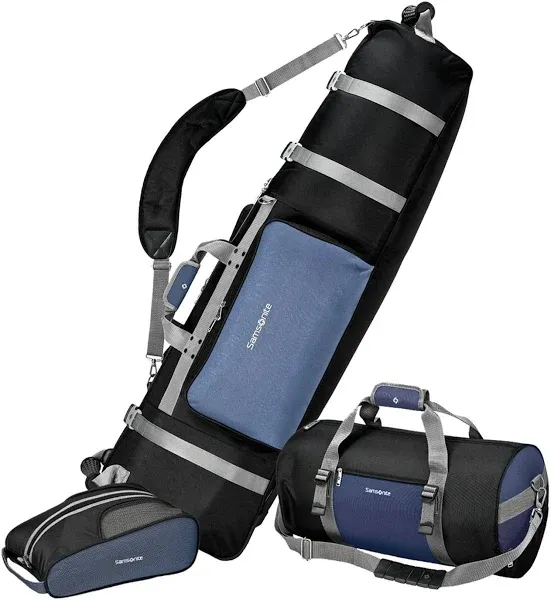 Samsonite Golf Deluxe 3 Piece Travel Set