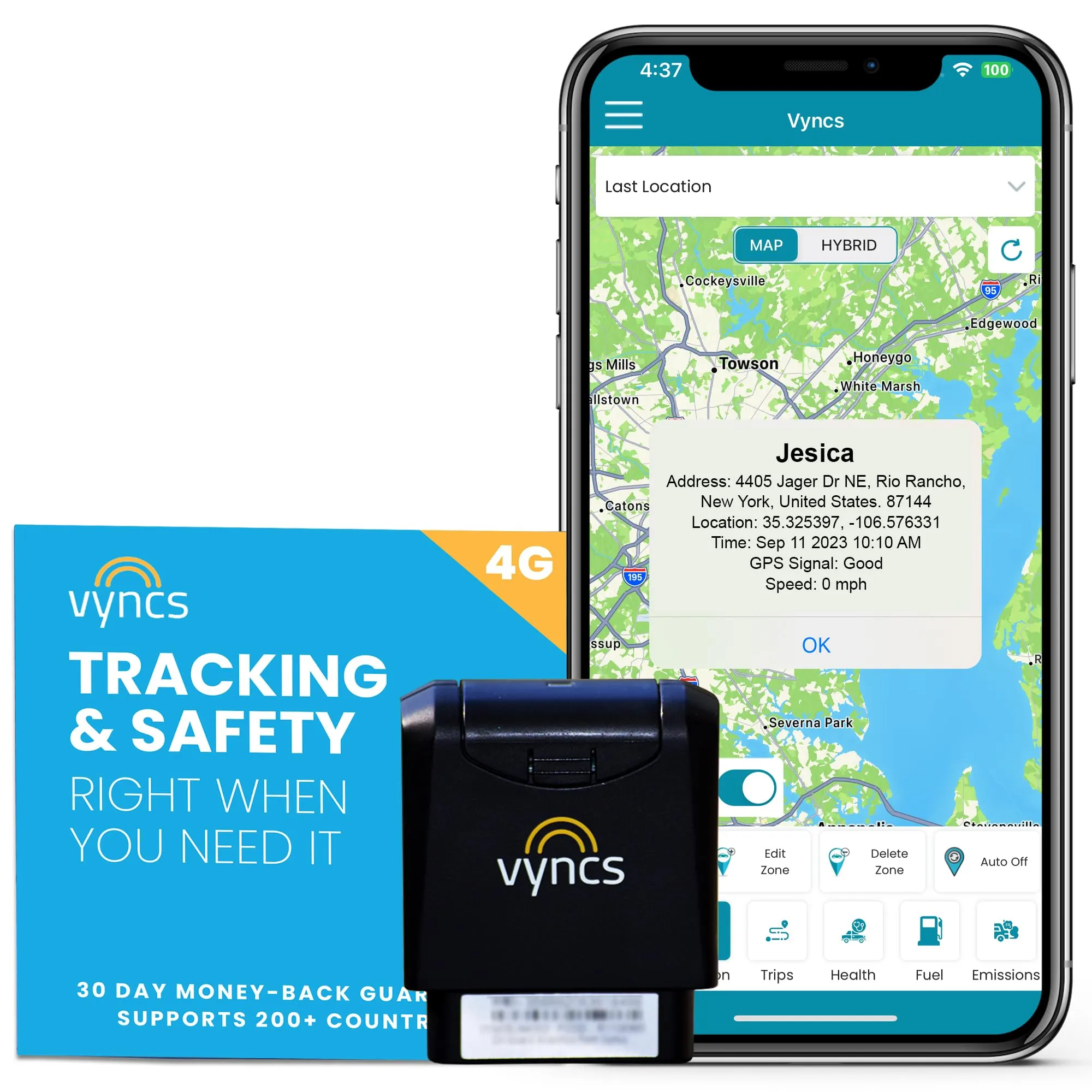 VyncsPro GPS Tracker