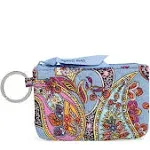 Vera Bradley Zip ID Case Provence Paisley