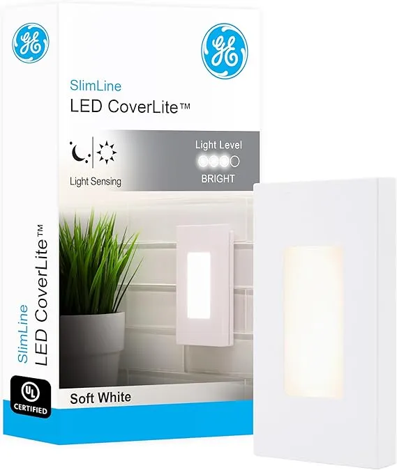 GE SlimLine LED CoverLite Night Light