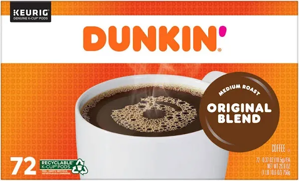 Dunkin Medium Roast Original Blend Coffee