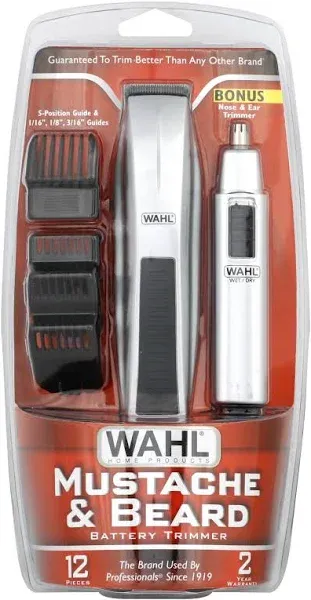 Wahl Battery Trimmer Kit for Mustache & Beard