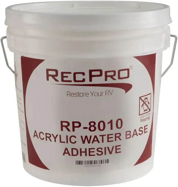 Alpha Systems 8010 Water-Based RV Rubber Roof Adhesive