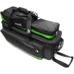 Pyramid Path Triple Tote Roller Plus Bowling Bag, Green