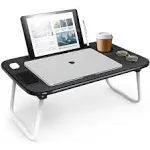 Nestl Foldable Lap Desk, Portable and Lightweight Laptop Stand for Bed or Couch