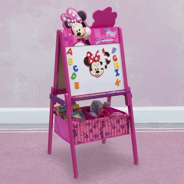 Delta Children Disney Minnie Mouse Double-Sided Activity Easel