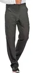 Dickies DK110 Dynamix Men's Zip Fly Cargo Scrub Pant Black / Medium