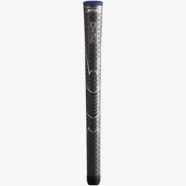 Winn Dri-Tac Golf Grip (Standard, Gray, 5DT-DG) NEW