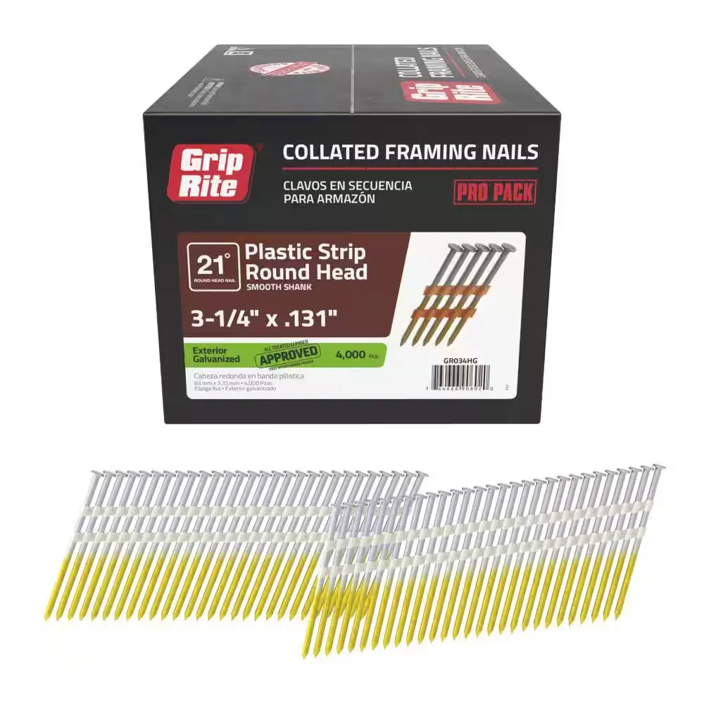 Grip-Rite 3-1/4" Stick Nail GR034HG