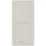 Lutron PJ2-2B-GLA-L01 - Pico 2 Button Wireless Remote Control - Light Almond