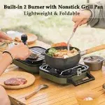 Naturehike 2-in-1 Gas Camping Stove