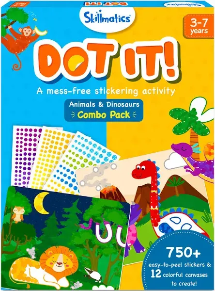 Skillmatics Art Activity Dot It Combo