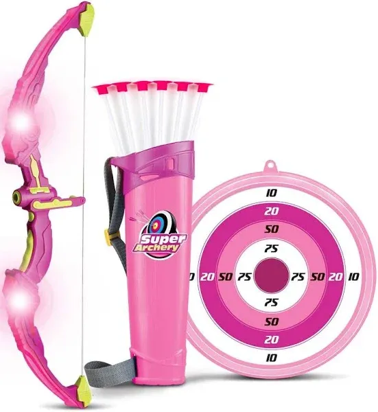 Light Up The Night Girls Archery Set Sport Game