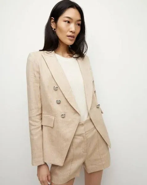 Veronica Beard Miller Linen Dickey Jacket