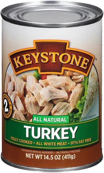 All Natural Canned Turkey, 14.5 Ounce