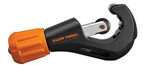 Klein Tools 88904 Professional Tube Cutter, 4-Roller Tracking System U35B