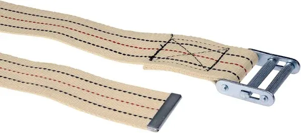 US Cargo Control Piano Moving Strap, 2 Inch x 15 Foot, Cotton Webbing with a Slide Roller Buckle, Straps for Moving Pianos, Appliances, and Dolly