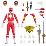 Mighty Morphin Power Rangers: Red Ranger Ultimates Action Figure (18cm) Preorder - Merchoid