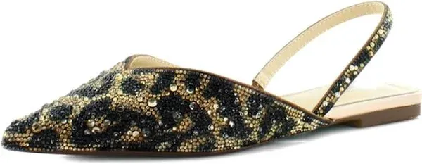 Betsey Johnson Women's Vance Leopard Flats