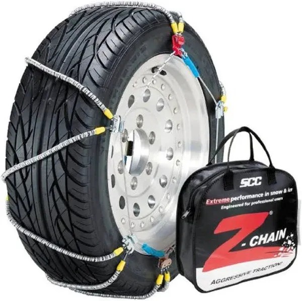 SCC Z-Chain Diagonal Pattern Tire Snow Chains, Stock # Z-547 1 Pair - Never Used