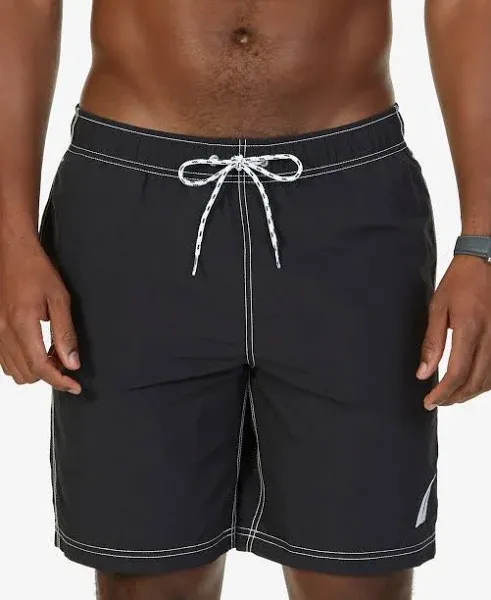 Nautica Men's Quick Dry Signature Swim Trunk