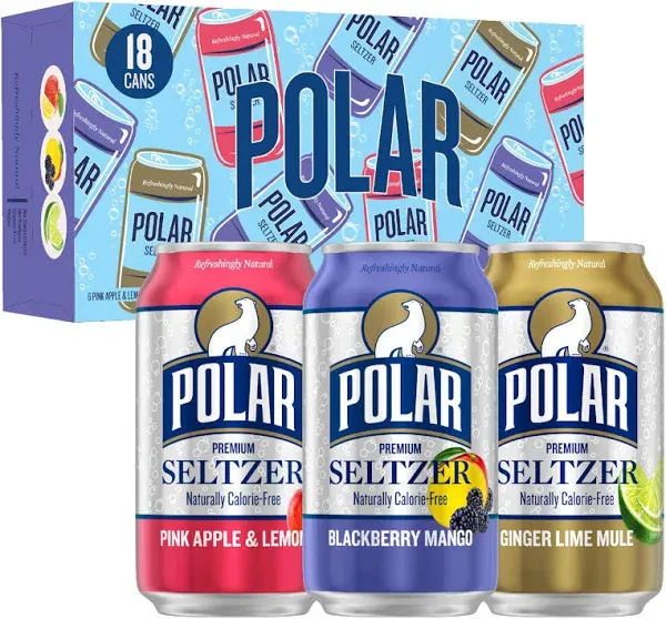 Polar Seltzer Water Newbies Variety Pack