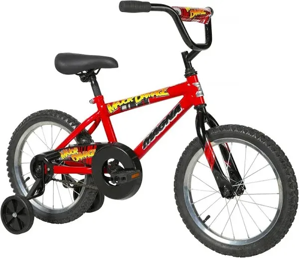 Dynacraft Magna Major Damage Children's Bike – Bold and Durable Design, Perfect for Kids Learning to Ride, Sturdy and Easy to Assemble, Ideal for Young Riders