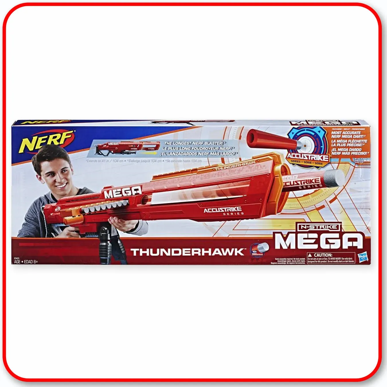 Nerf N-strike Mega Accustrike Series Thunderhawk Blaster