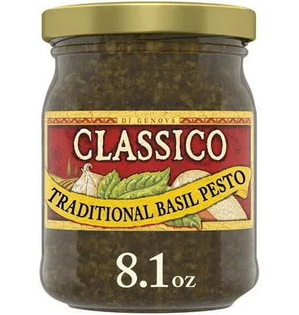 Classico Signature Recipes Traditional Basil Pesto Sauce & Spread