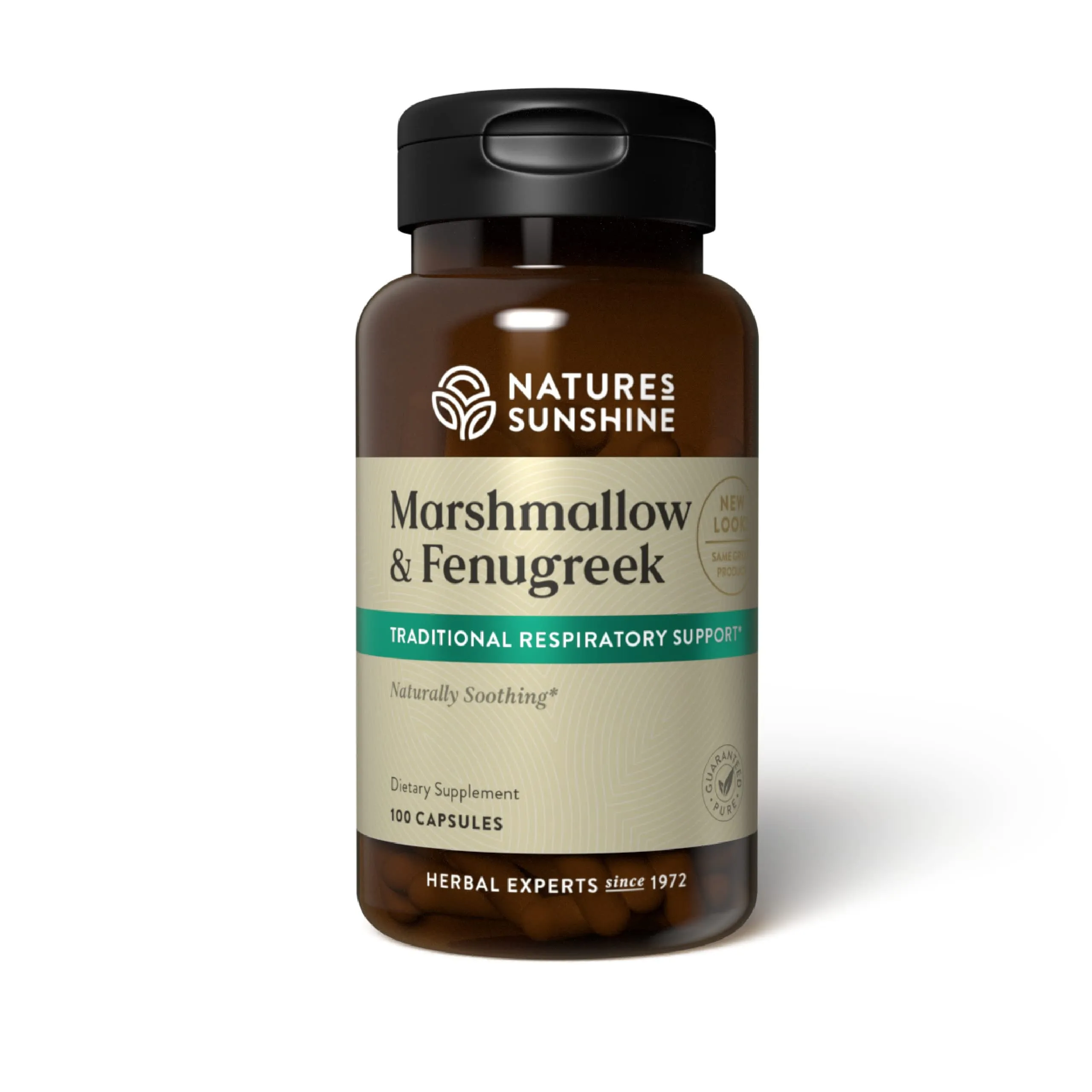 Nature's Sunshine Marshmallow & Fenugreek 100 Capsules