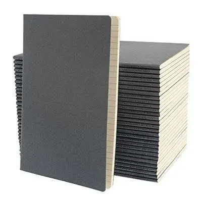 Simply Genius A5 Lined Notebooks with Softcover - College Ruled Notebook - 92 pages, 5.5 x 8.3 (Navy, 30 pack)