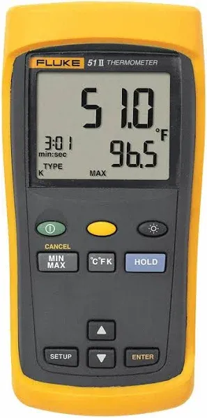 Fluke 51 II Single Input Digital Thermometer