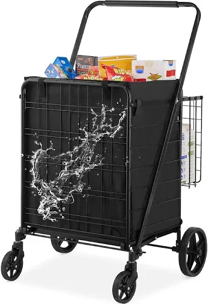 VEVOR Folding Shopping Cart