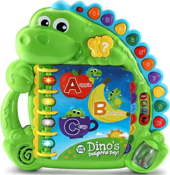 Leapfrog Dino&#039;S Delightful Day Alphabet Book, Green