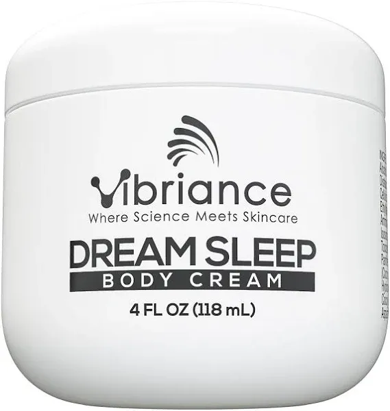 Vibriance Moisturizing Dream Sleep Body Cream Fluffy Full Body Dry Skin Moisturizer for Relaxation and Rejuvenation Soothes Skin | 4 fl oz (118 ml)