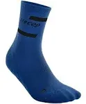 CEP The Run Compression Mid Cut Socks 4.0, Men, XL / Blue/Black