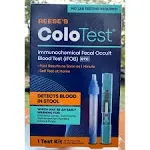 Reese’s ColoTest® At-Home Colon Cancer Screening iFOB FIT Test with Results as Soon as 1 Minute