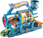 Hot Wheels Turbo Jet Car Wash Playset