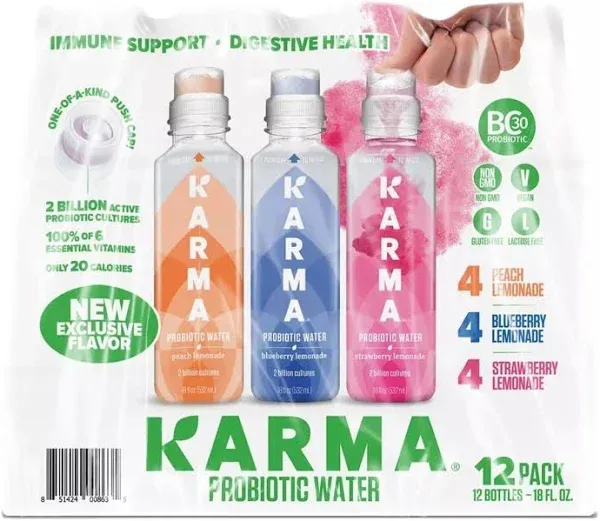 Karma Probiotic Water Variety Pack