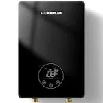 Camplux 1.8 GPM Tankless Electric Water Heater 6kW 240V TE06BPro Black