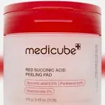 MEDICUBE Red Succinic Acid Peeling Pad 70pcs (155g)