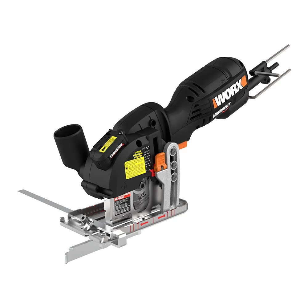 Worx WX420L Versacut 3-3/8 in. Corded Compact Circular Saw