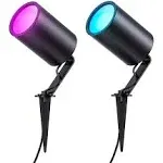 Govee Outdoor Spot Lights - IP65 Waterproof, RGBIC, Wi-Fi (2 Pack)