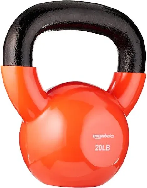 Amazon Basics Vinyl Kettlebell