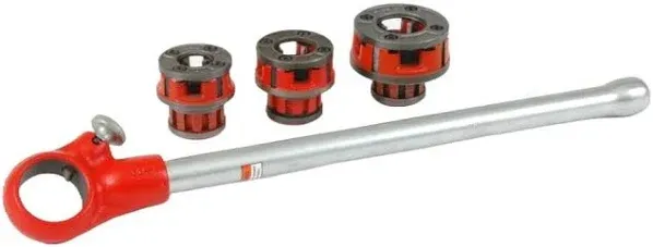 Ridgid 00R 1/2 In - 1 In NPT Exposed Ratchet Threader Set