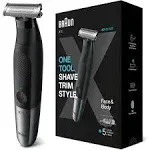 Braun Series Xt5 – Beard Trimmer, Shaver And Electric Razor For Men, Body Grooming Kit For Manscaping, Durable One Blade, One Tool For Stubble, Hair,