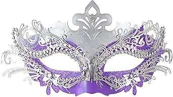 Coddsmz Masquerade Mask Venetian Masks Mardi Gras Mask Prom Ball Costume Mask Wedding Halloween Christmas Party Mask