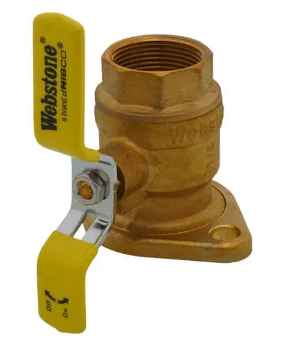 Webstone 1-1/4" Threaded Isolator Flange with Rotating Flange