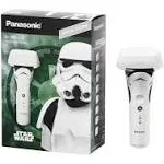 Panasonic - Star Wars Stormtrooper Wet/Dry Electric Shaver with 3-Blade Cutting System and Beard Sensor - White/Black